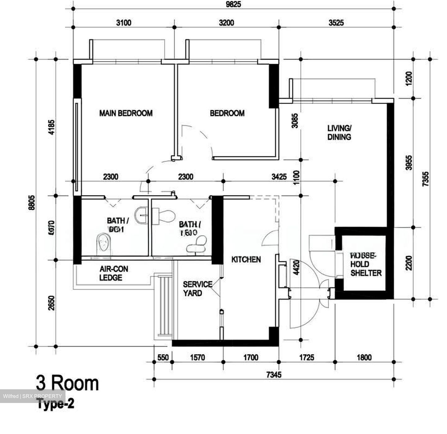 Blk 114A Alkaff Oasis (Toa Payoh), HDB 3 Rooms #591564571